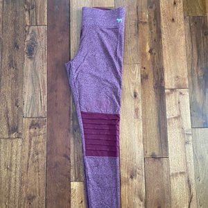 Victoria's Secret Yoga Burgundy Leggings (S)